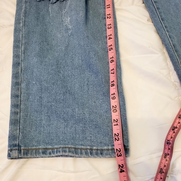 Wild Fable Women’s Overalls Distressed Demin. Size M - Picture 8 of 9